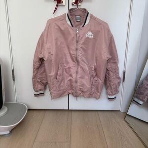 Kappa Light Pink Bomber Jacket